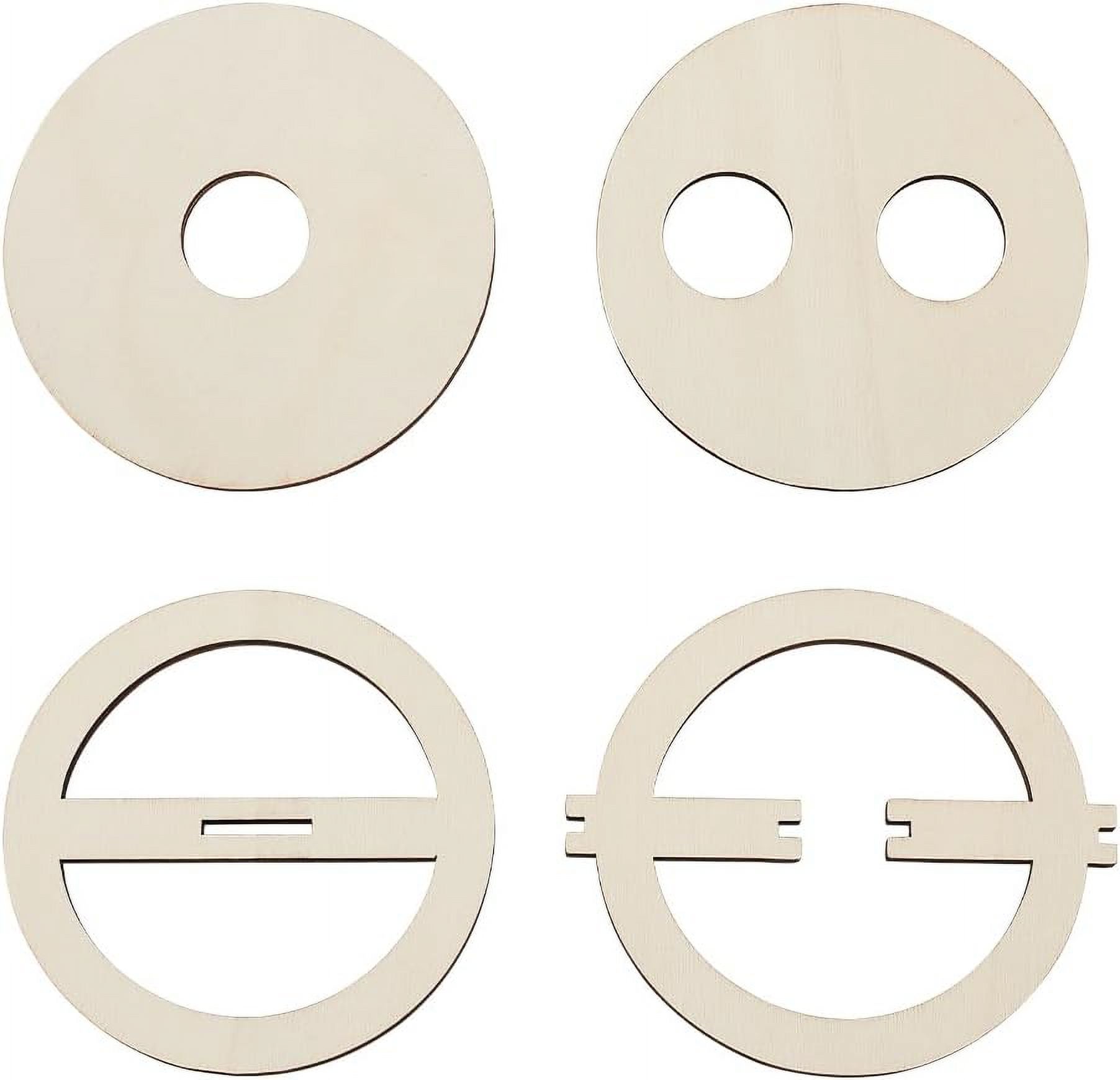 16Pcs 4 Styles Wick Centering Tool Wood Candle Wicks Centering Devices Wooden Wick Stabilizer Holder for Candle DIY Making Cotton Wick Holder